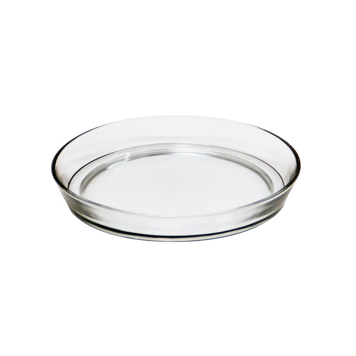 Achla Designs Round Glass Tray, 9-in 