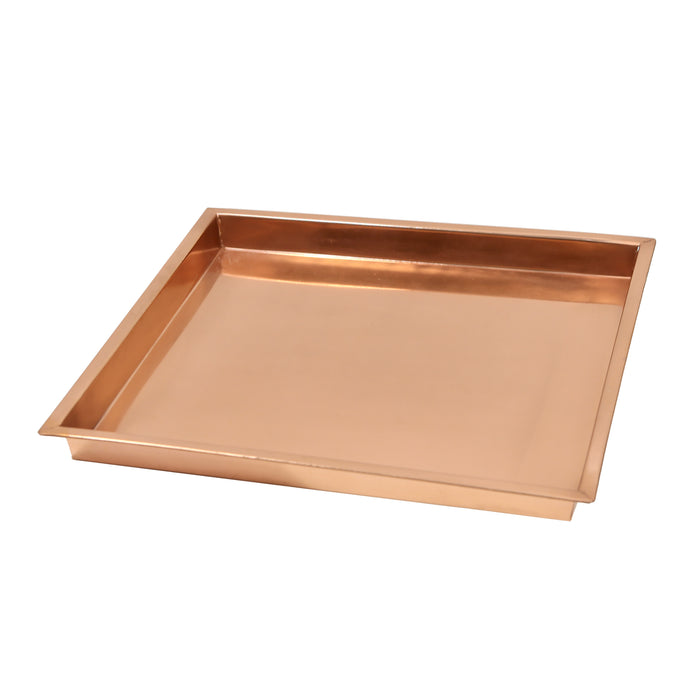 Achla Designs Square Copper Tray, 15-in