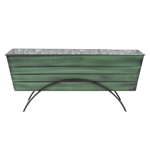 Achla Designs Odette Stand with Large Green Flower  Box 