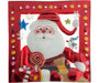 Christmas Platter - Santa - 8.5 Inch Square