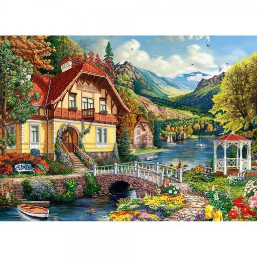 House by the Pond 1000 Piece Puzzle
