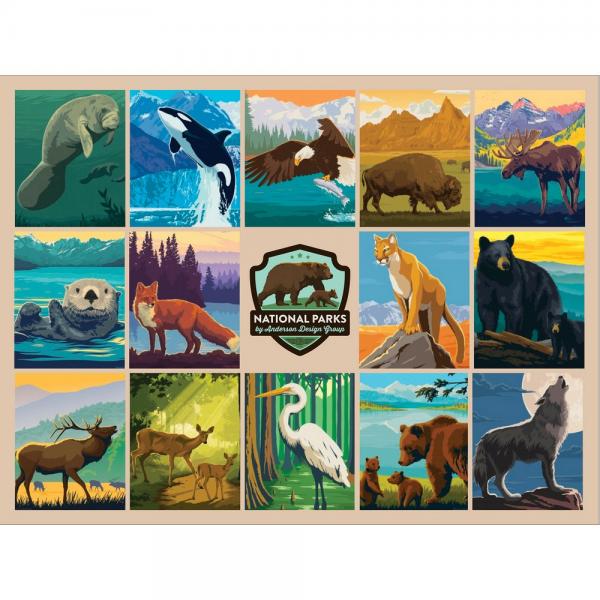 National Parks Wildlife 1000 Piece Puzzle