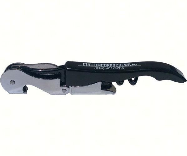 Black Customized Corkscrew