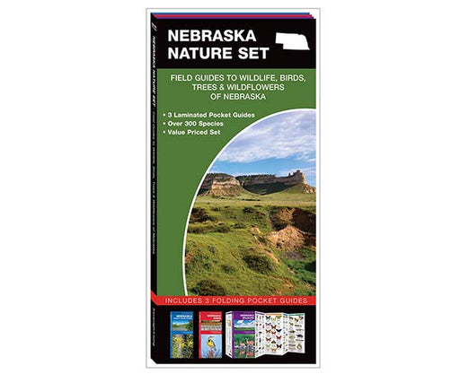 Nebraska Nature -Set of 3 guides by James Kavanagh