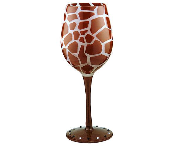 Giraffe Wine Glass