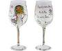 Wine Glass Just Married