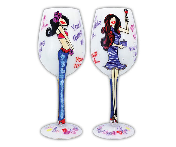 Wine Glass Lasting Friendships
