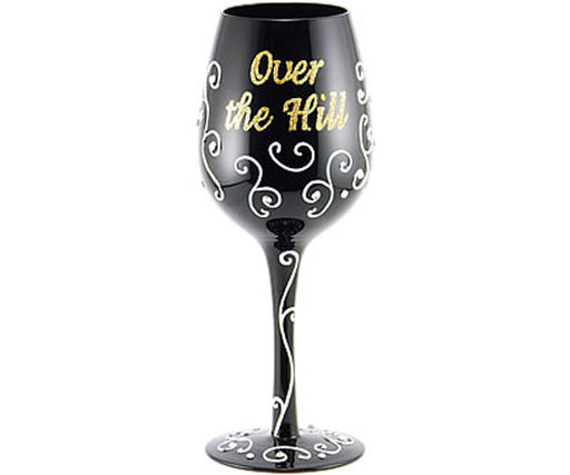 Wine Glass Over The Hill