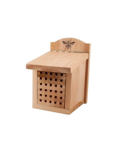 Heavy Duty Cedar Mason Bee House