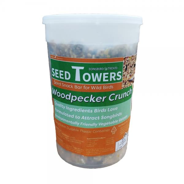Woodpecker Crunch 32oz Seed Tower
