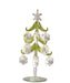 Tree - Green with Crystal Snowflake Ornaments - 8 Inch GB