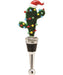Glass Bottle Stopper Cactus with Hat