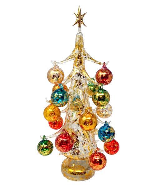 Buon Natalie LED Tree 21.75 Inch Gold