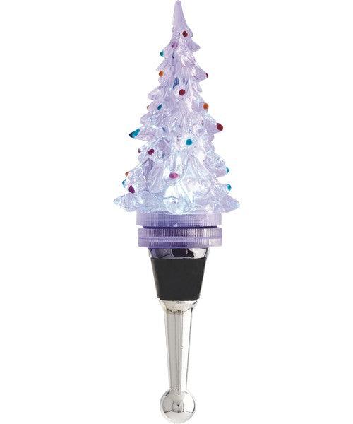 Christmas Tree Light Up Wine Bottle Stopper