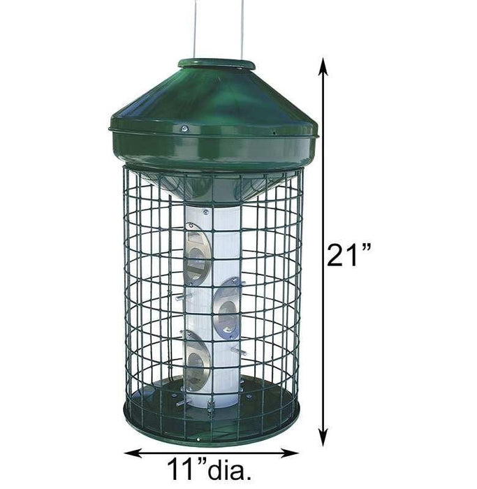 Caged Mixed Seed Feeder - The Bird Shed